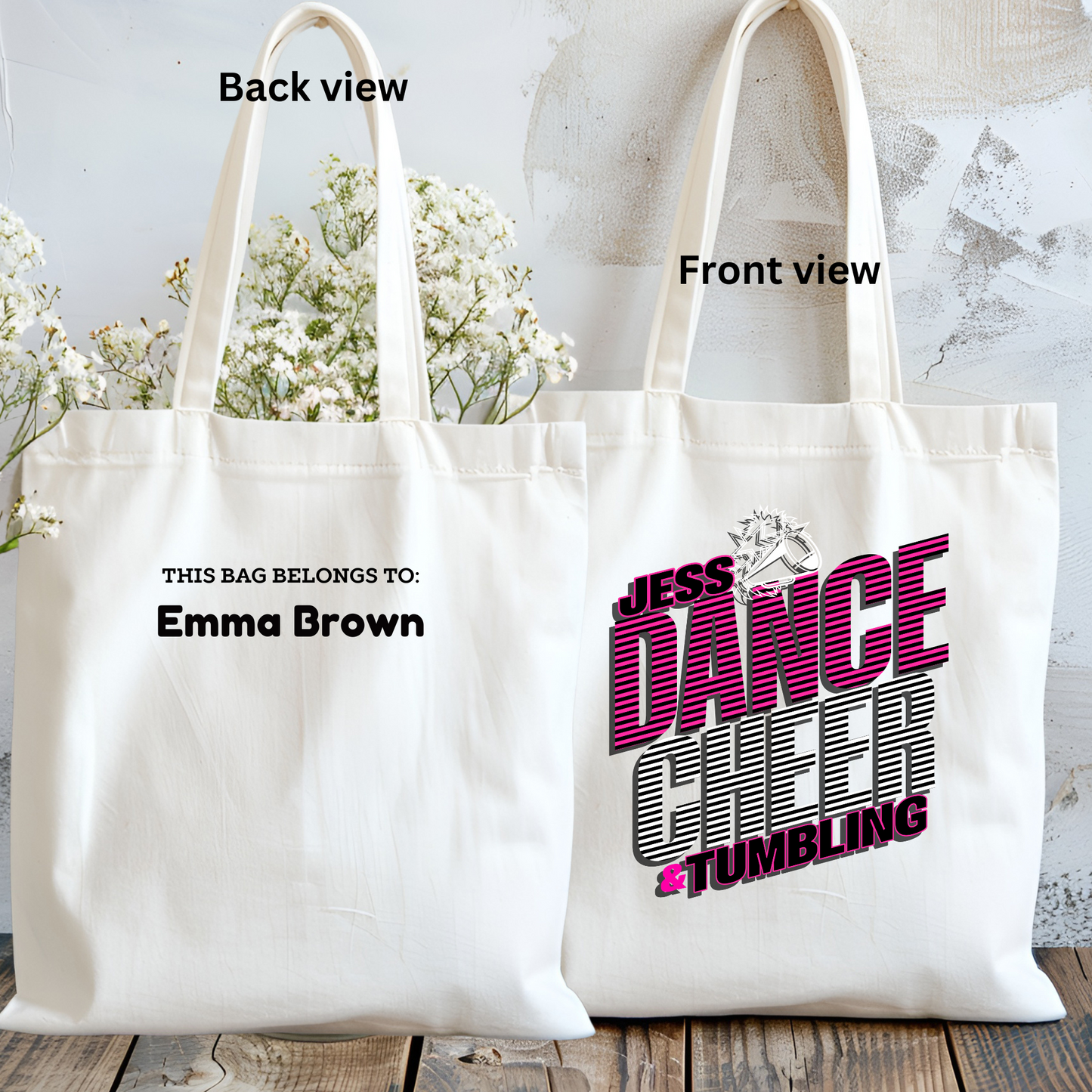 Jess Dance Cheer & Tumbling 2024 Tote Bag