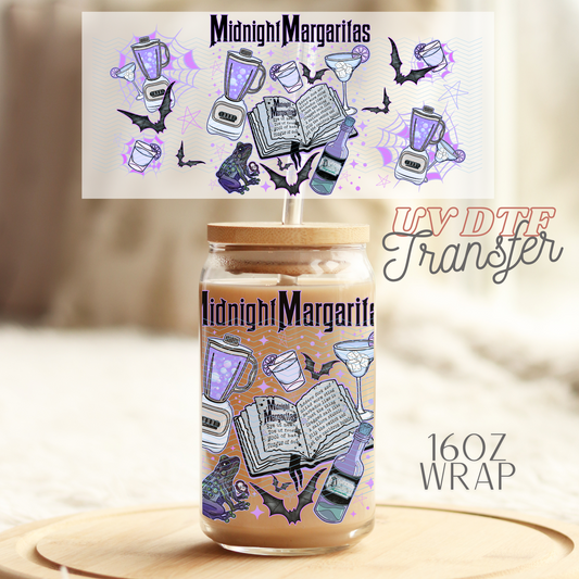 Midnight Margaritas Purple - 16oz UV DTF Transfer Film L084
