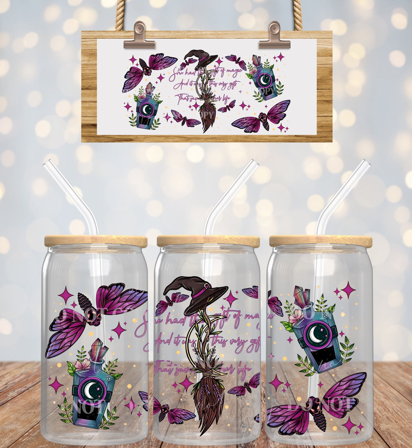 Magical Potion V3 - 16oz UV DTF Transfer Film L084