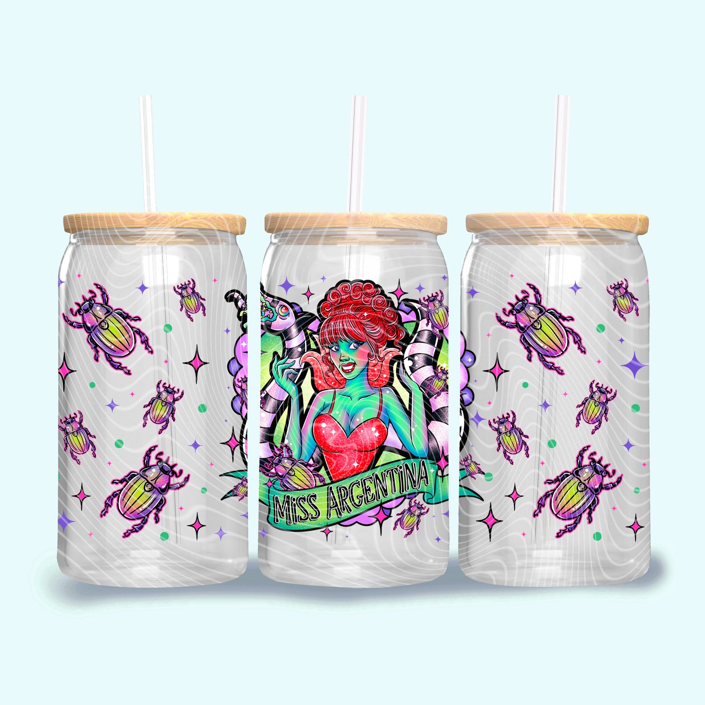 Miss Argentina - 16oz UV DTF Transfer Film G094