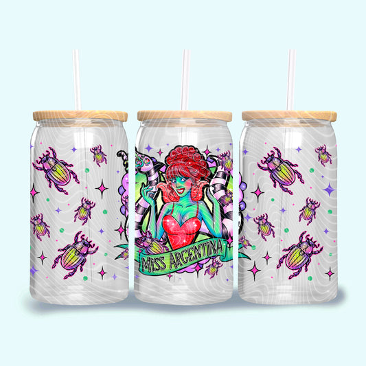 Miss Argentina - 16oz UV DTF Transfer Film G094