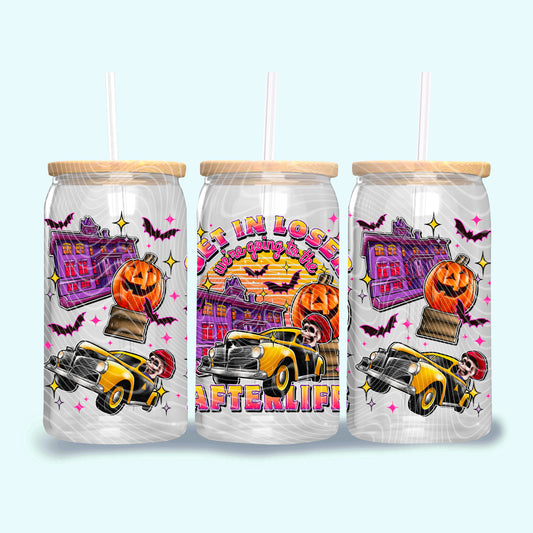 Get in Loser Pumpkin - 16oz UV DTF Transfer Film