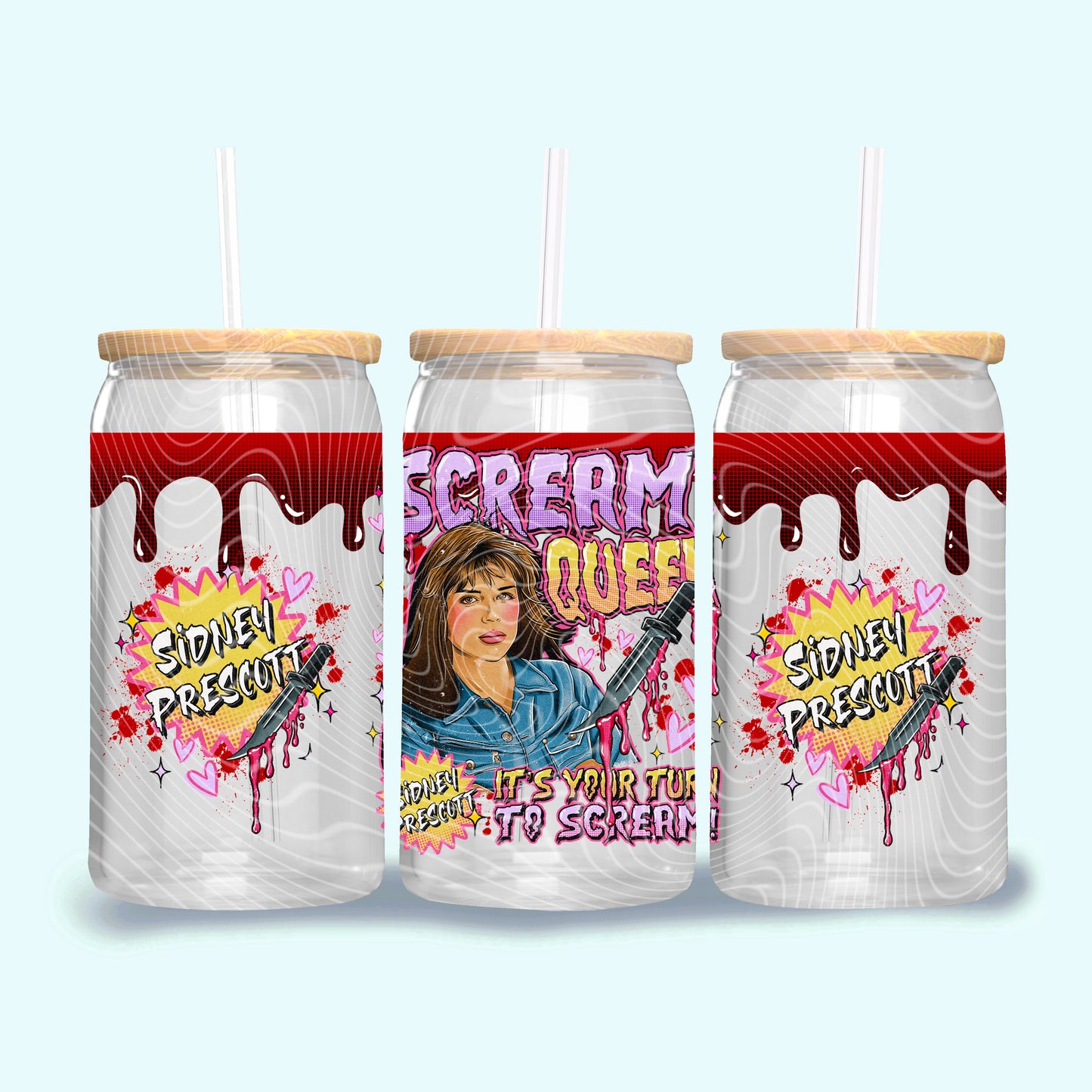 Scream Queen - 16oz UV DTF Transfer Film