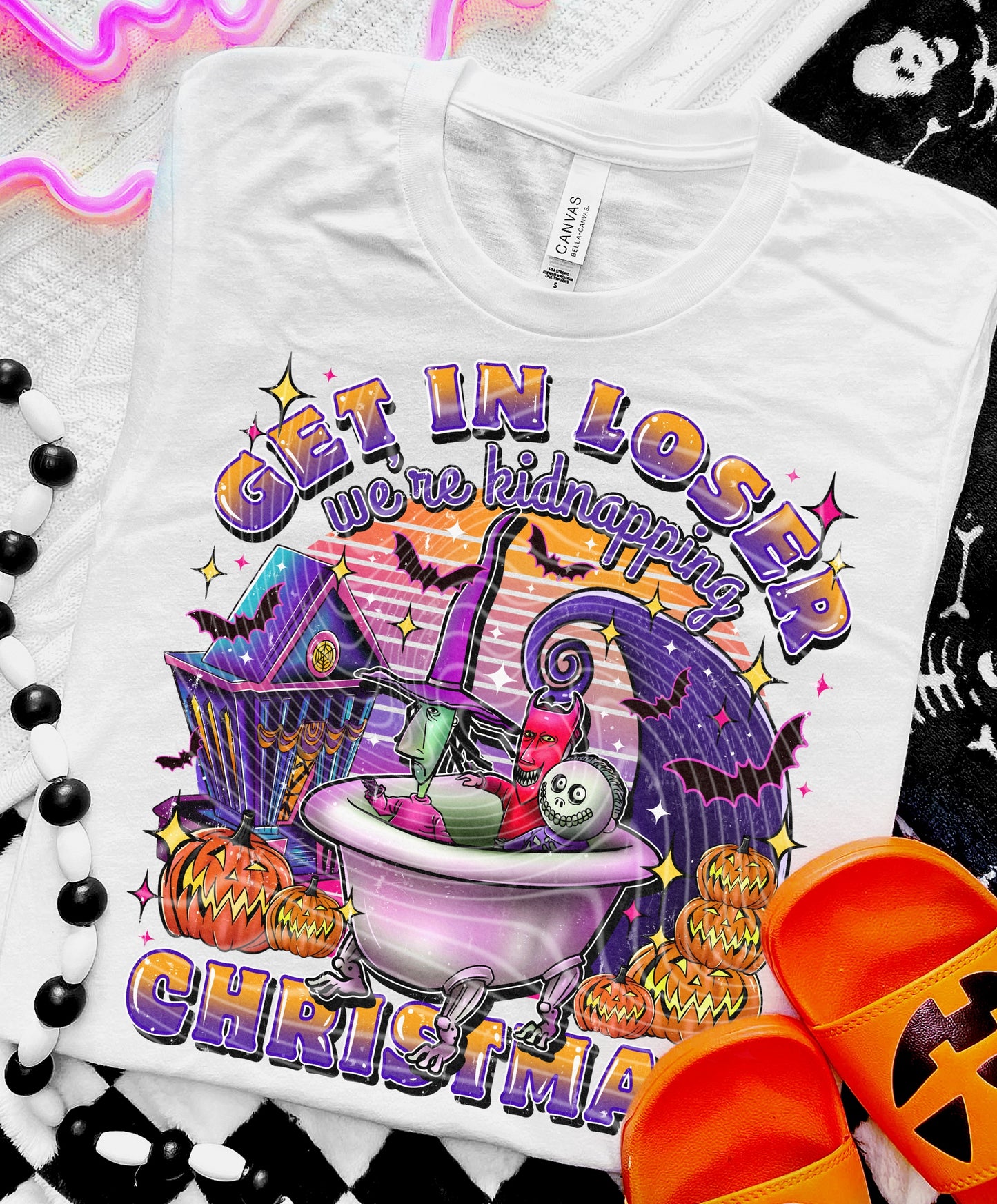 Matching DTF Series - Set Series - Get in Losers We’re kidnapping Christmas