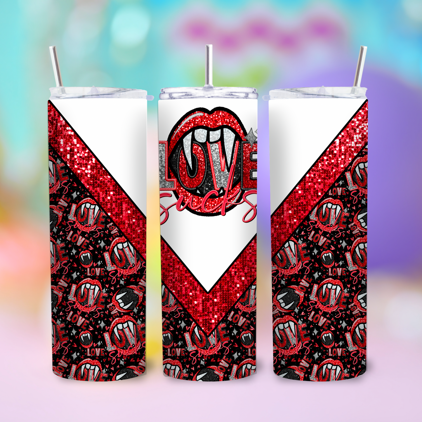 Valentine’s Day - Love stinks Tumbler Sublimation Transfer Film