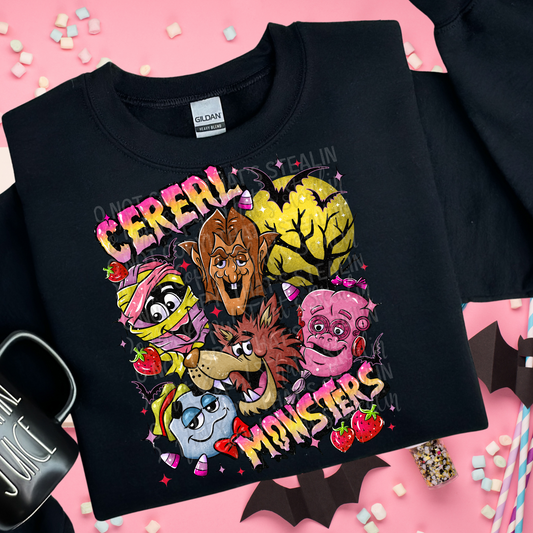 Cereal Monsters v2 DTF Transfer Film