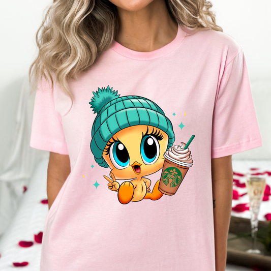 Coffee Lover Cutie - DTF Transfer Film