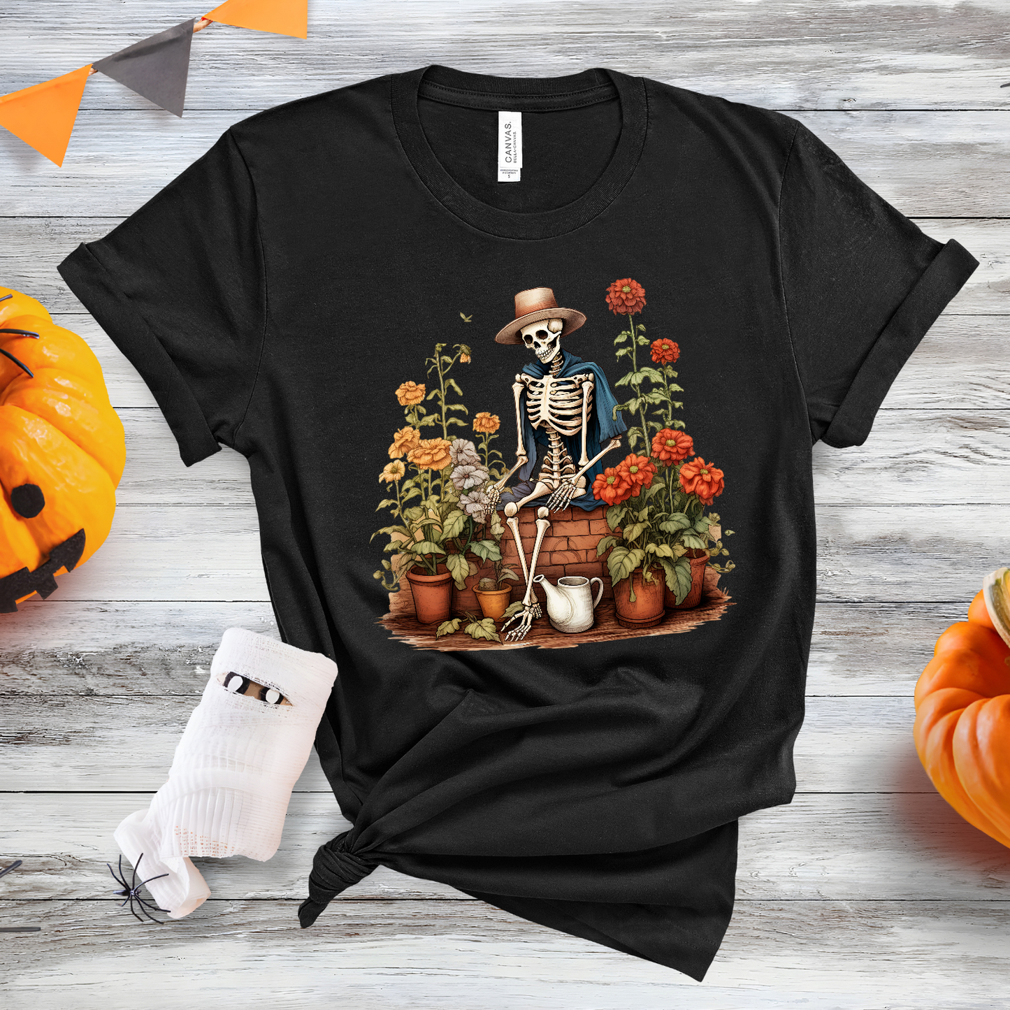 Garden skeleton DTF Transfer Film 9040