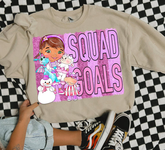 Doc Squad Goals Dtf Transfer Film