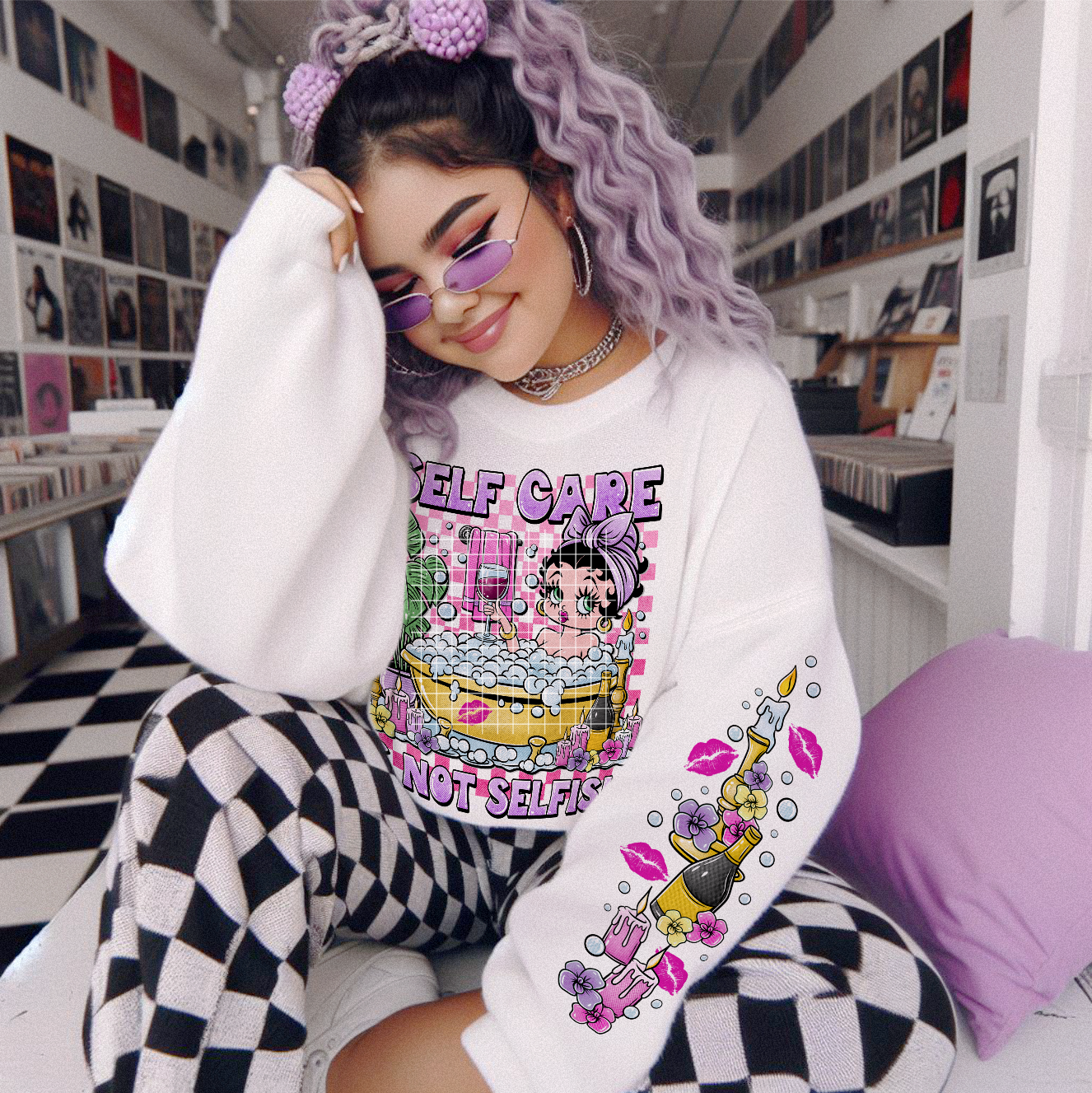 Matching DTF Series - Set Series - Self Care is not selfish