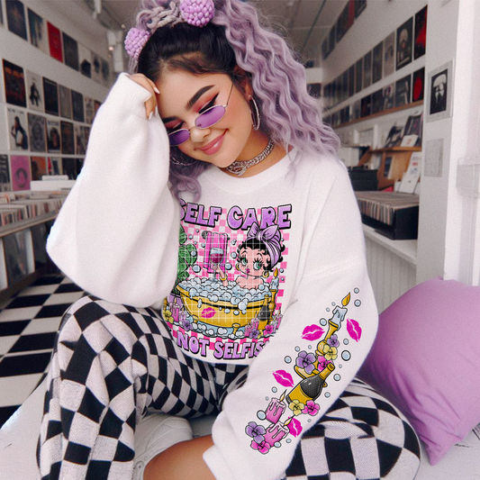 Matching DTF Series - Set Series - Self Care is not selfish