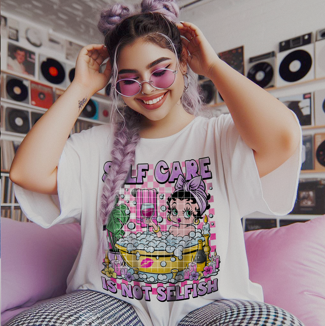 Matching DTF Series - Set Series - Self Care is not selfish