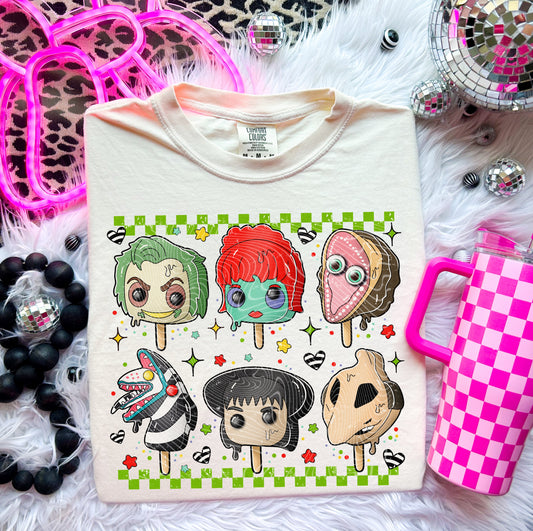 Checkered Bug Friends DTF Transfer Film