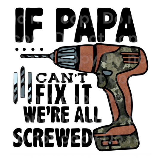 If PAPA can't fix it, we're all screwed Transfer Film 736