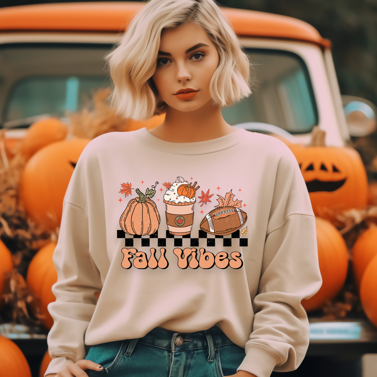 Fall Vibes DTF Transfer Film 9010