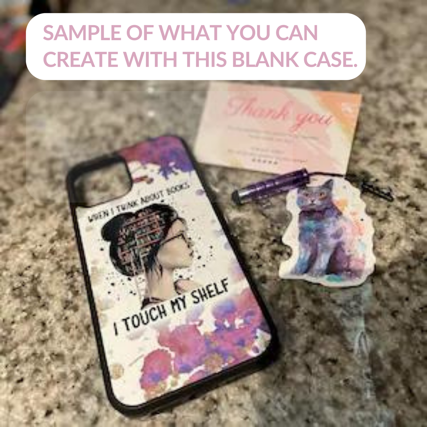 Sublimation Blank Phone Case 1, 6, 12 pack bundle