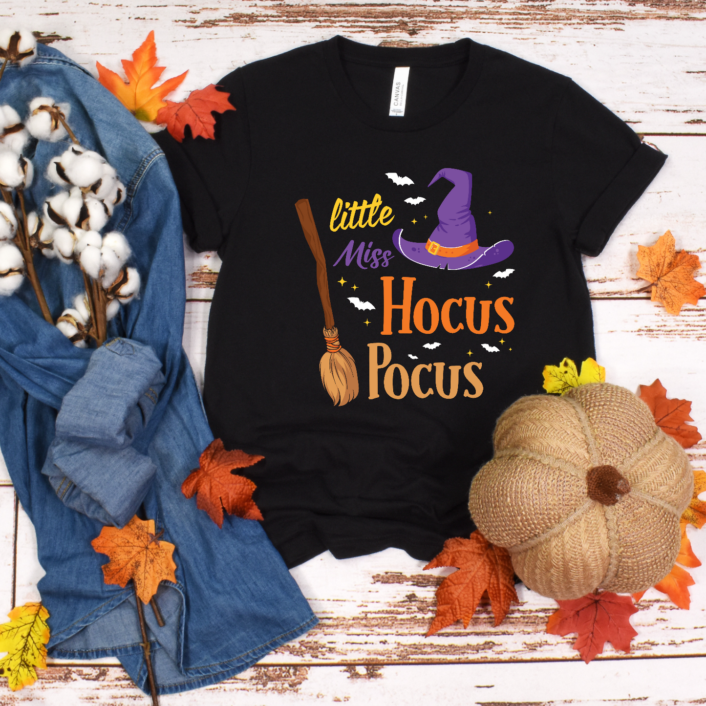 Little Miss Hocus Pocus DTF Transfer Film 9160
