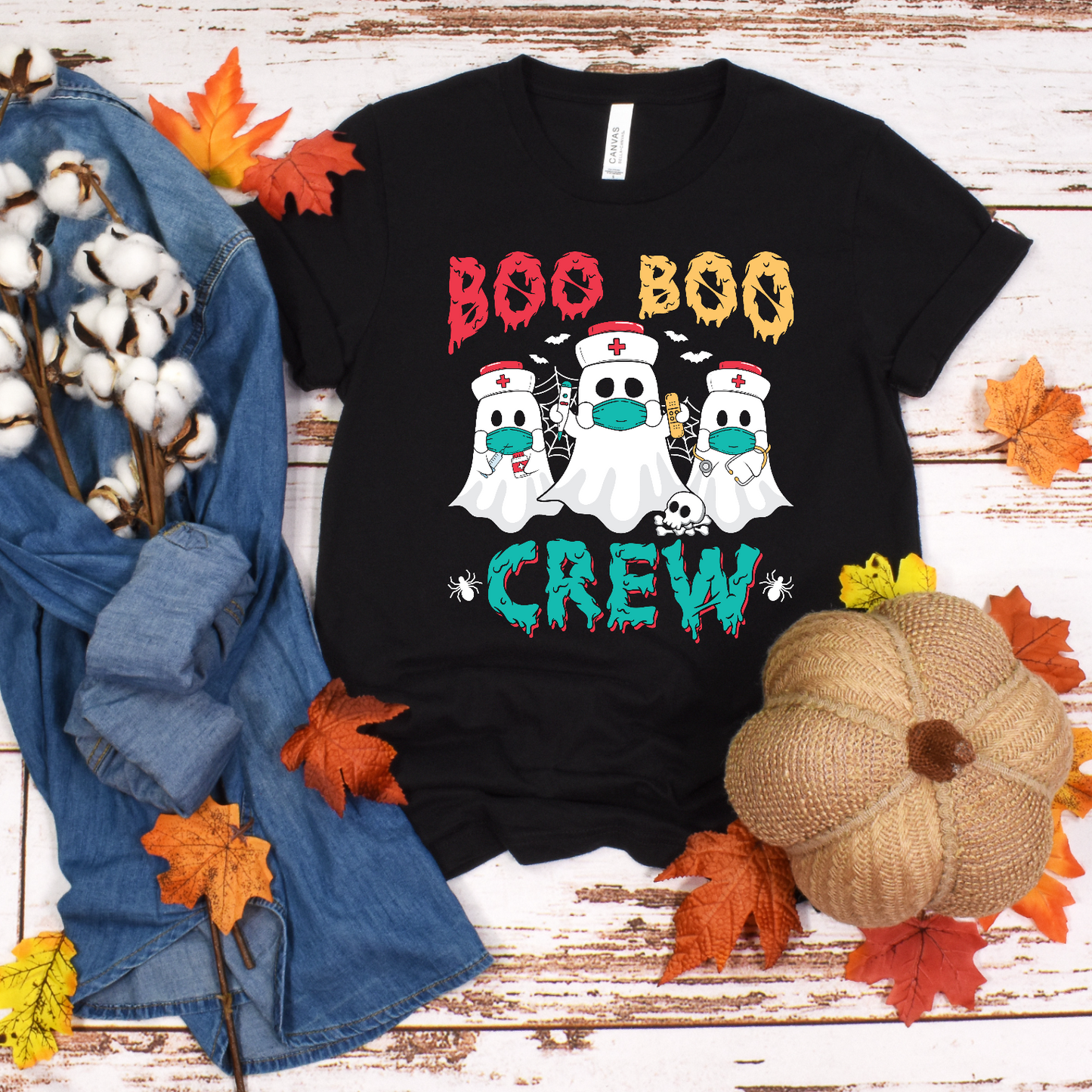 Boo Boo Crew Nurses DTF Transfer Film 9153