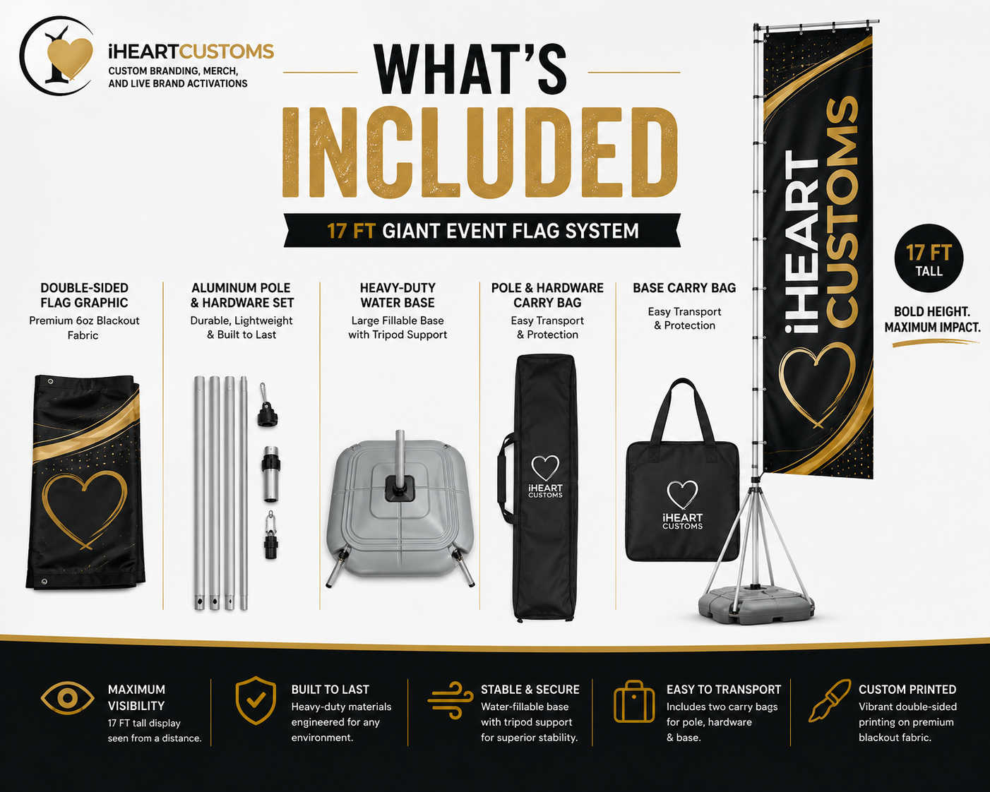 Custom Giant Advertising & Event Flag