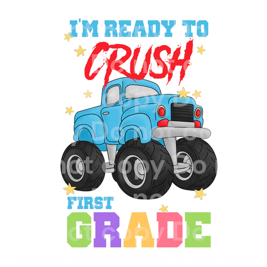 Ready to crush First Grade Monster Truck Transfer Film 2231