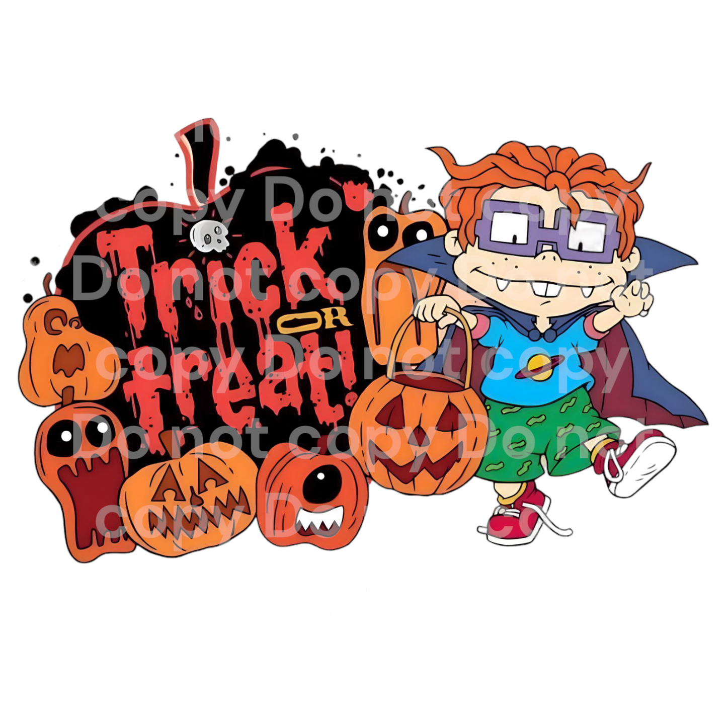 Trick or Treat Chuckie Transfer Film 1147