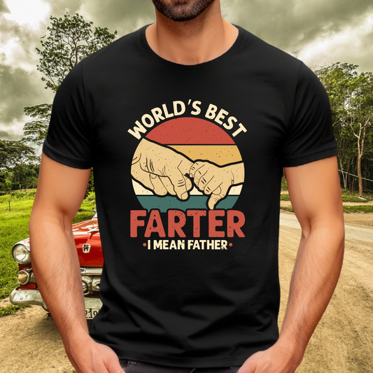 World’s Best Farter Adult Cotton T-shirt