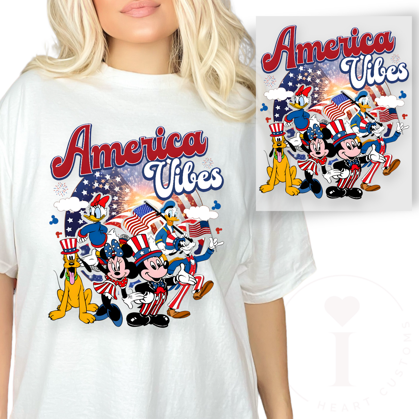 America Vibes Transfer Film FBE100032