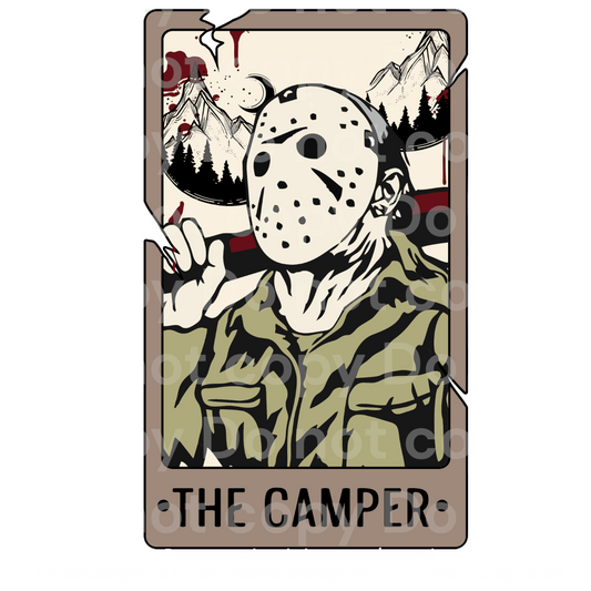 The Camper tarot card Transfer Film 1005