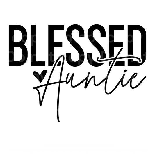 Blessed Auntie Transfer Film 09009