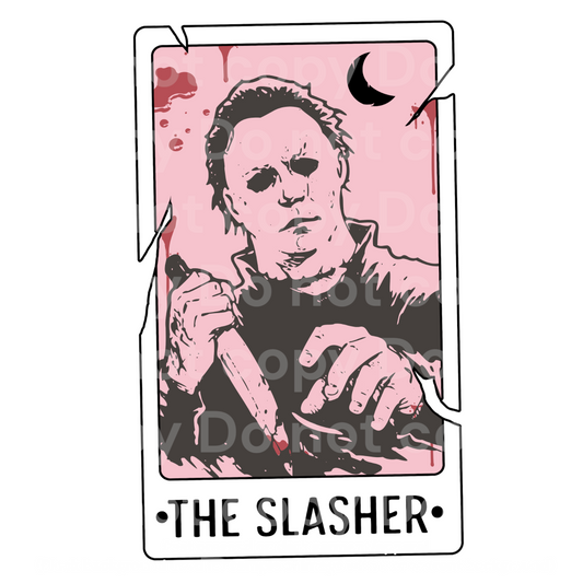 The Slasher 2 tarot card Transfer Film 1014