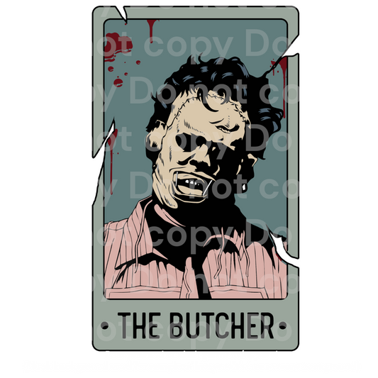 The Butcher tarot card Transfer Film 1009