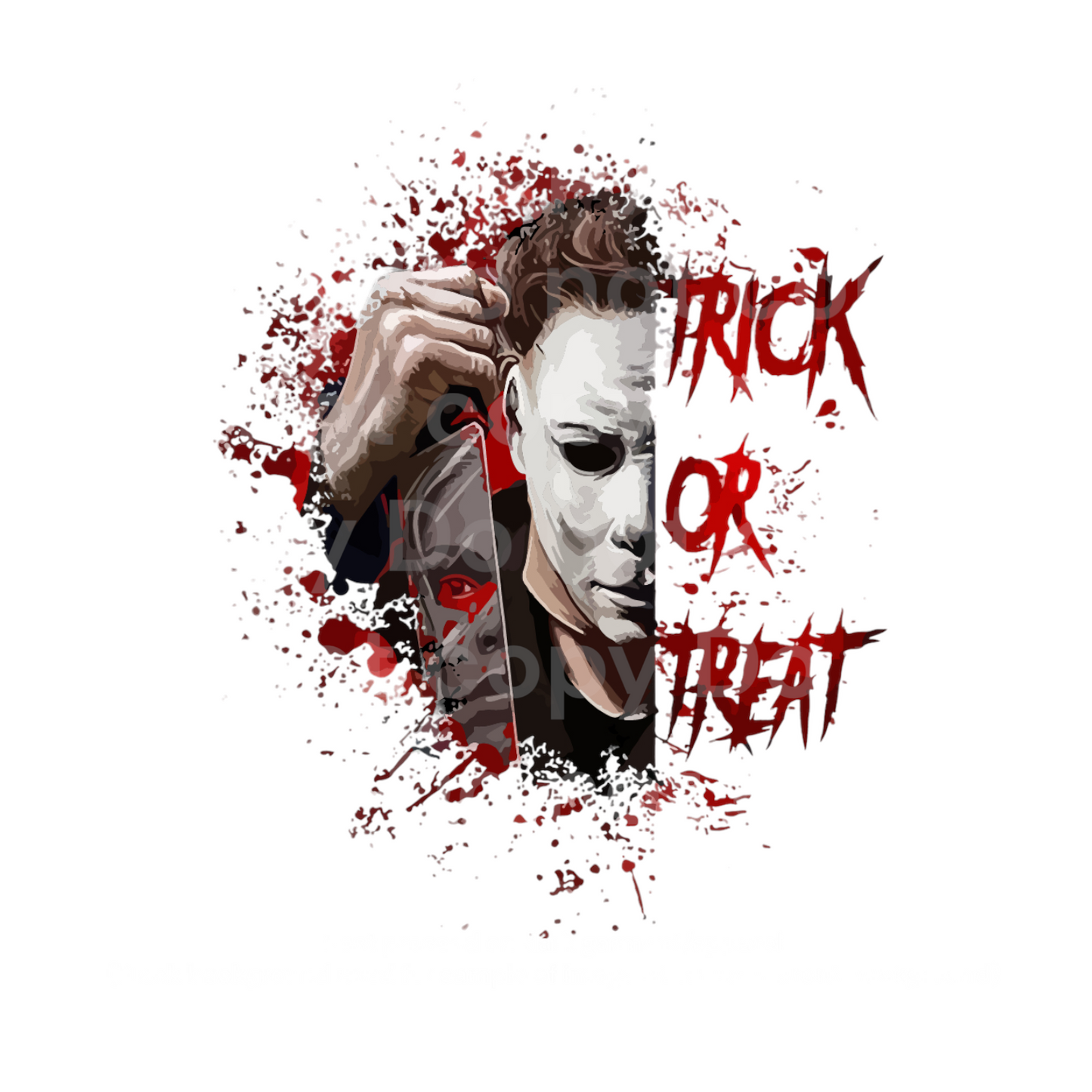 Trick or Treat Transfer Film 1090