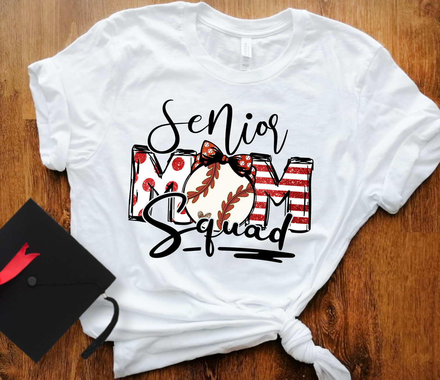 Senior Mom Squad DTF Transfer Film 8028