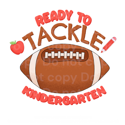 Football Ready to Tackle Kindergarten Transfer Film 2136