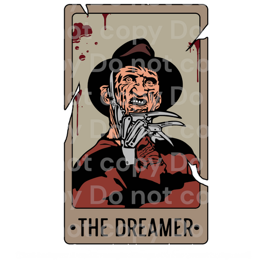 The Dreamer tarot card Transfer Film 1010
