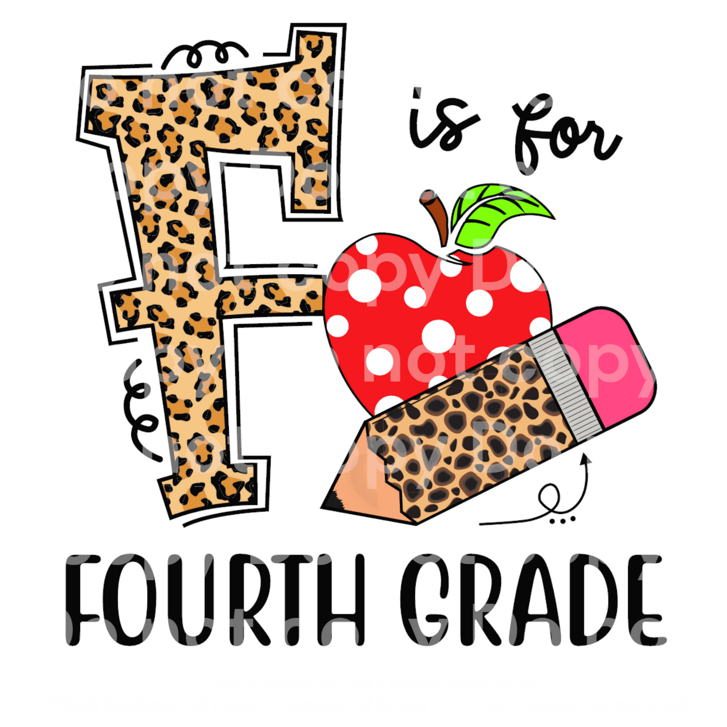 F is for Fourth Grade Transfer Film 2178