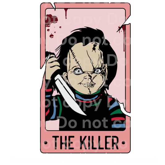 The Killer tarot card Transfer Film 1011
