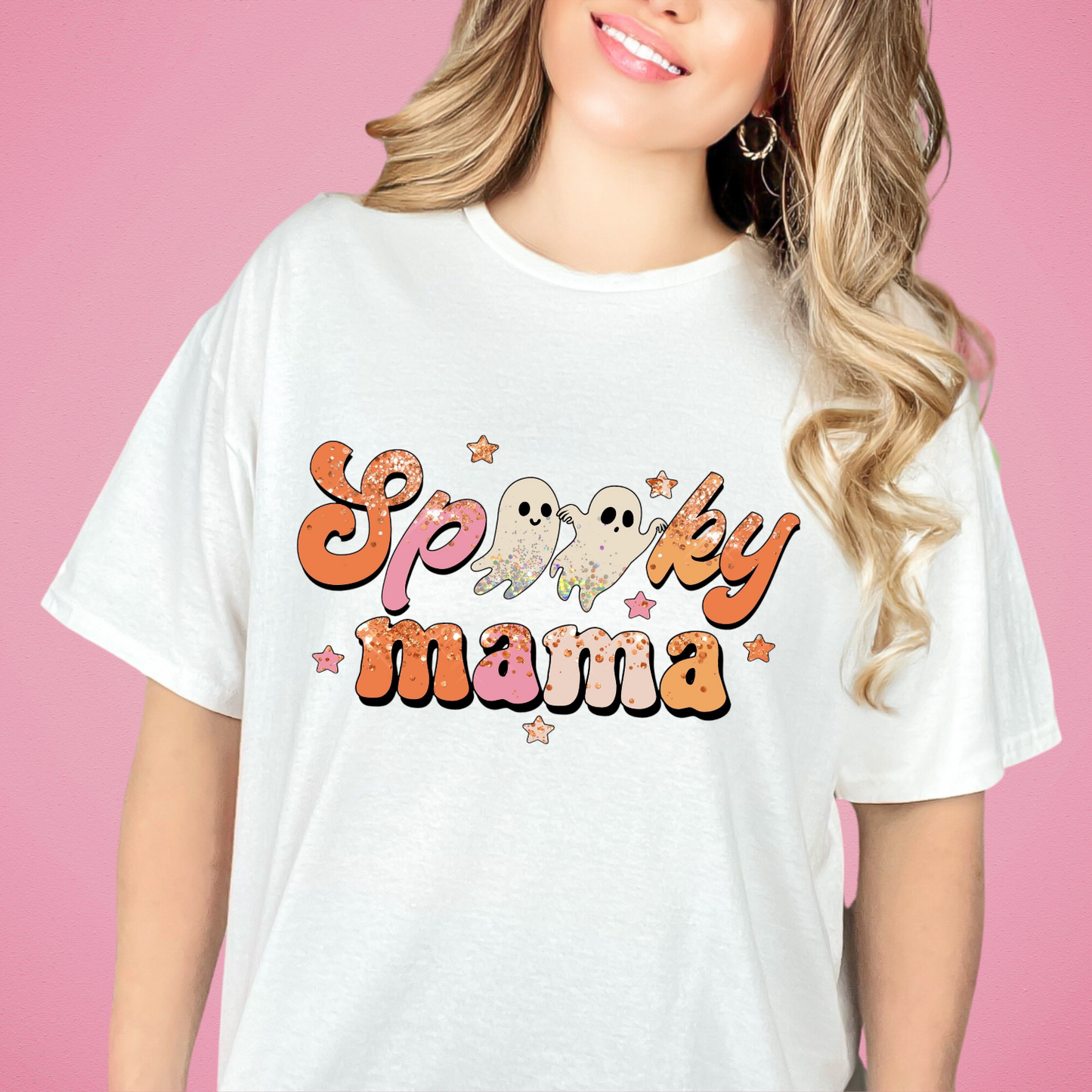 Spooky Mama Matching DTF Transfer Film 1151