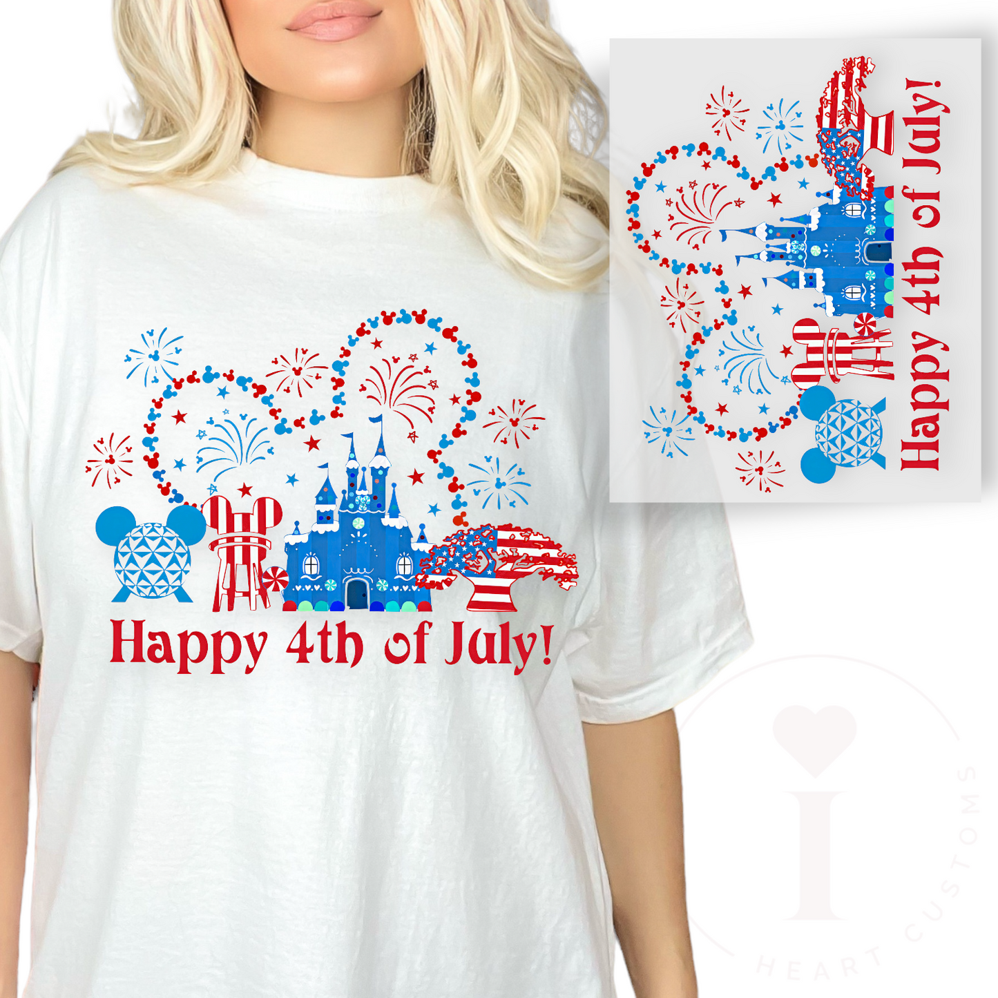 Happy 4th Transfer Film FBE100033