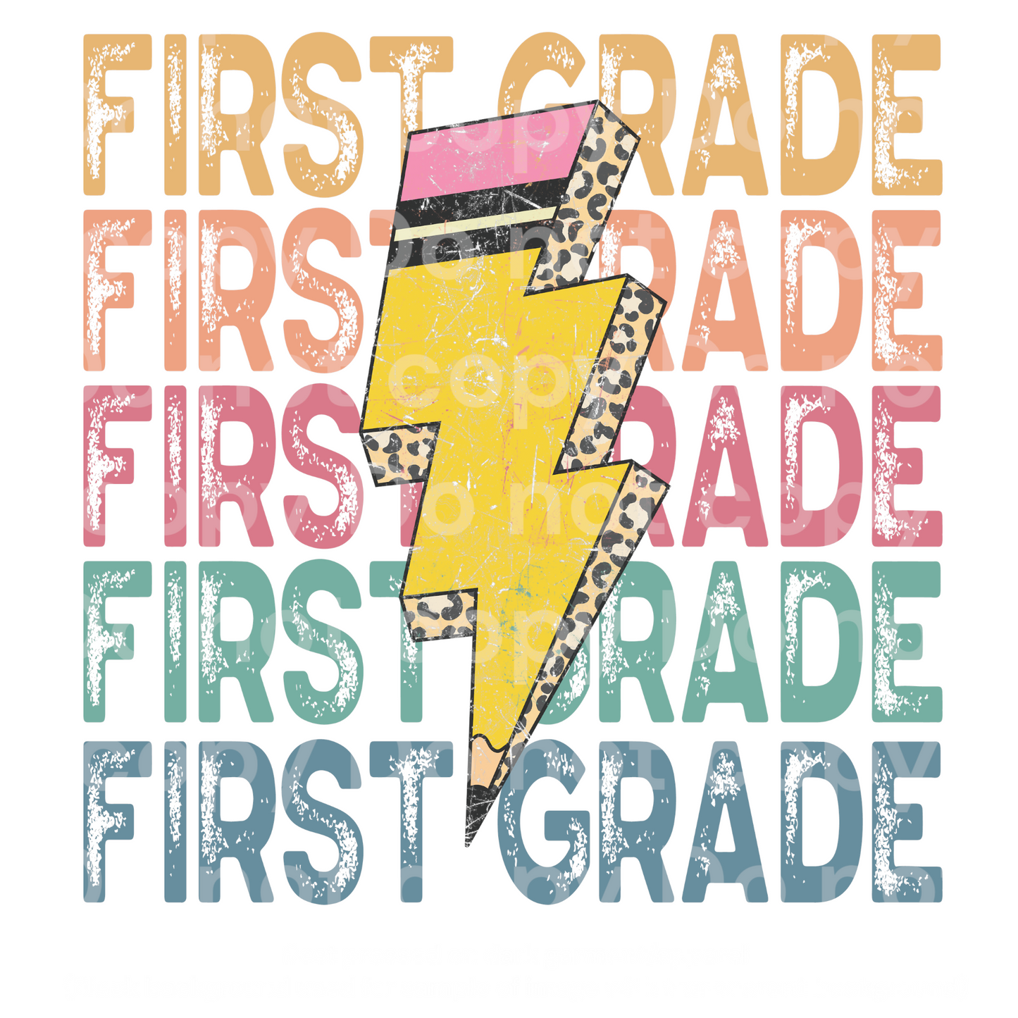 First Grade Lightning Pencil Transfer Film 2244
