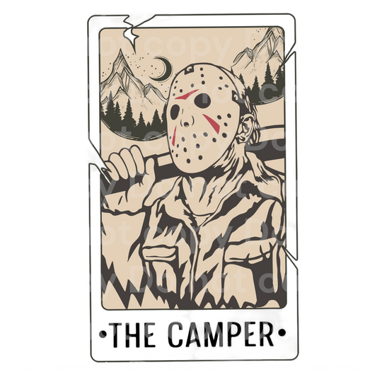 The Camper 2 tarot card Transfer Film 1019