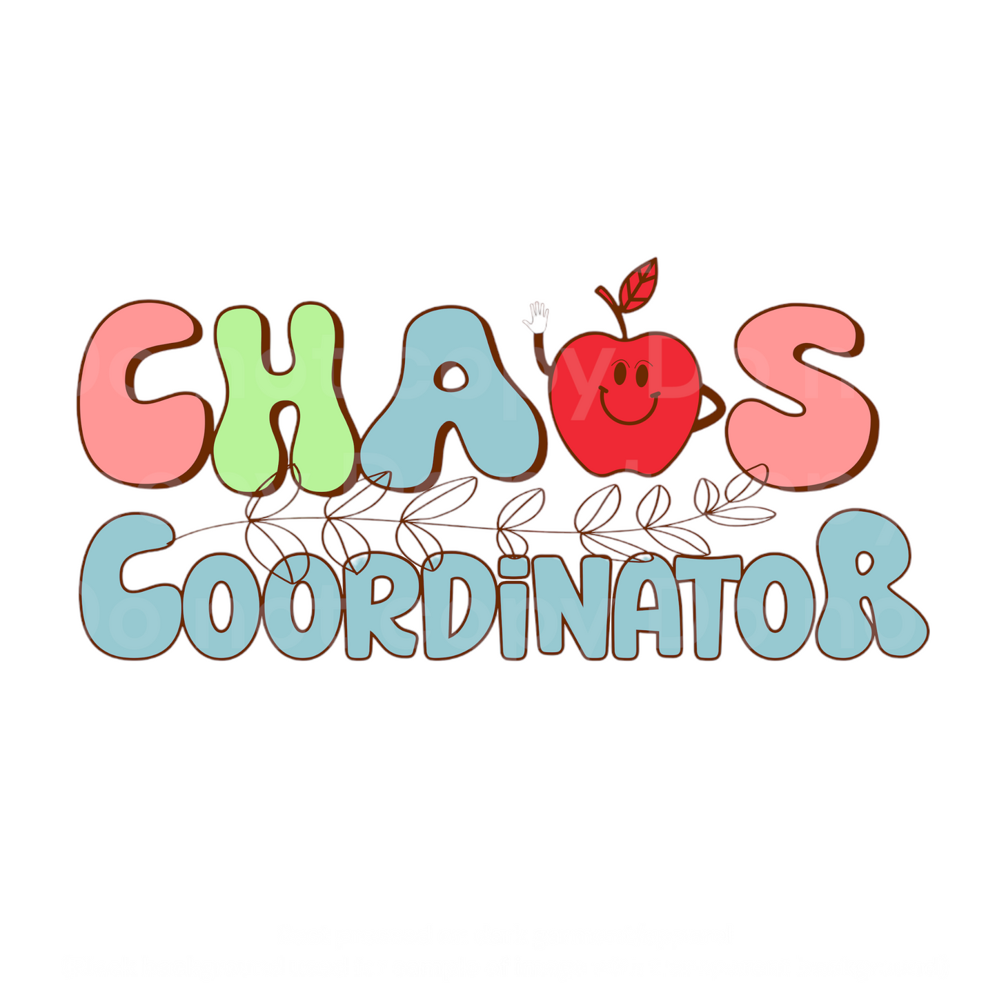 Chaos Coordinator Transfer Film 2213