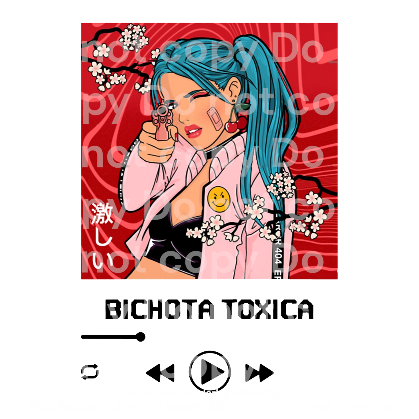 KarolG Bichota Toxica music player Transfer Film 5018
