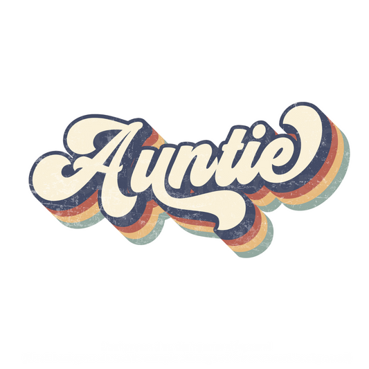 Retro Auntie Transfer Film 09003