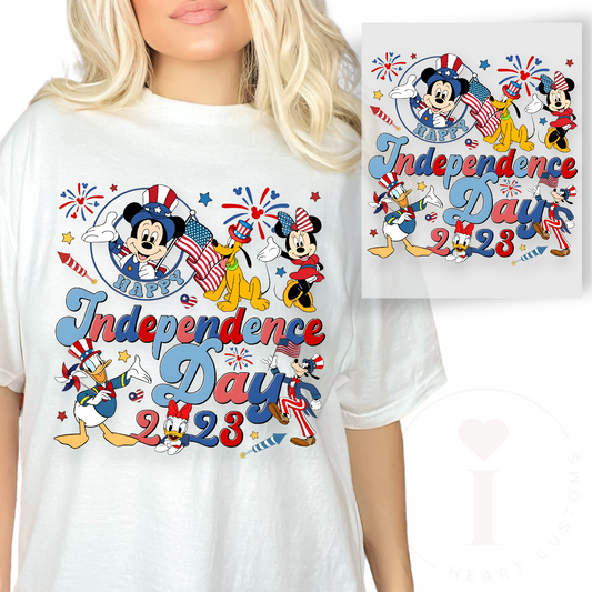 Independence Day friends Transfer Film FBE100028