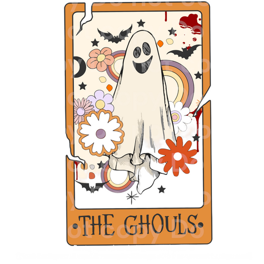 The Ghouls tarot card Transfer Film 1020