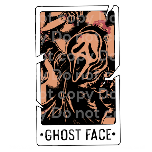The Ghostface 2 tarot card Transfer Film 1015