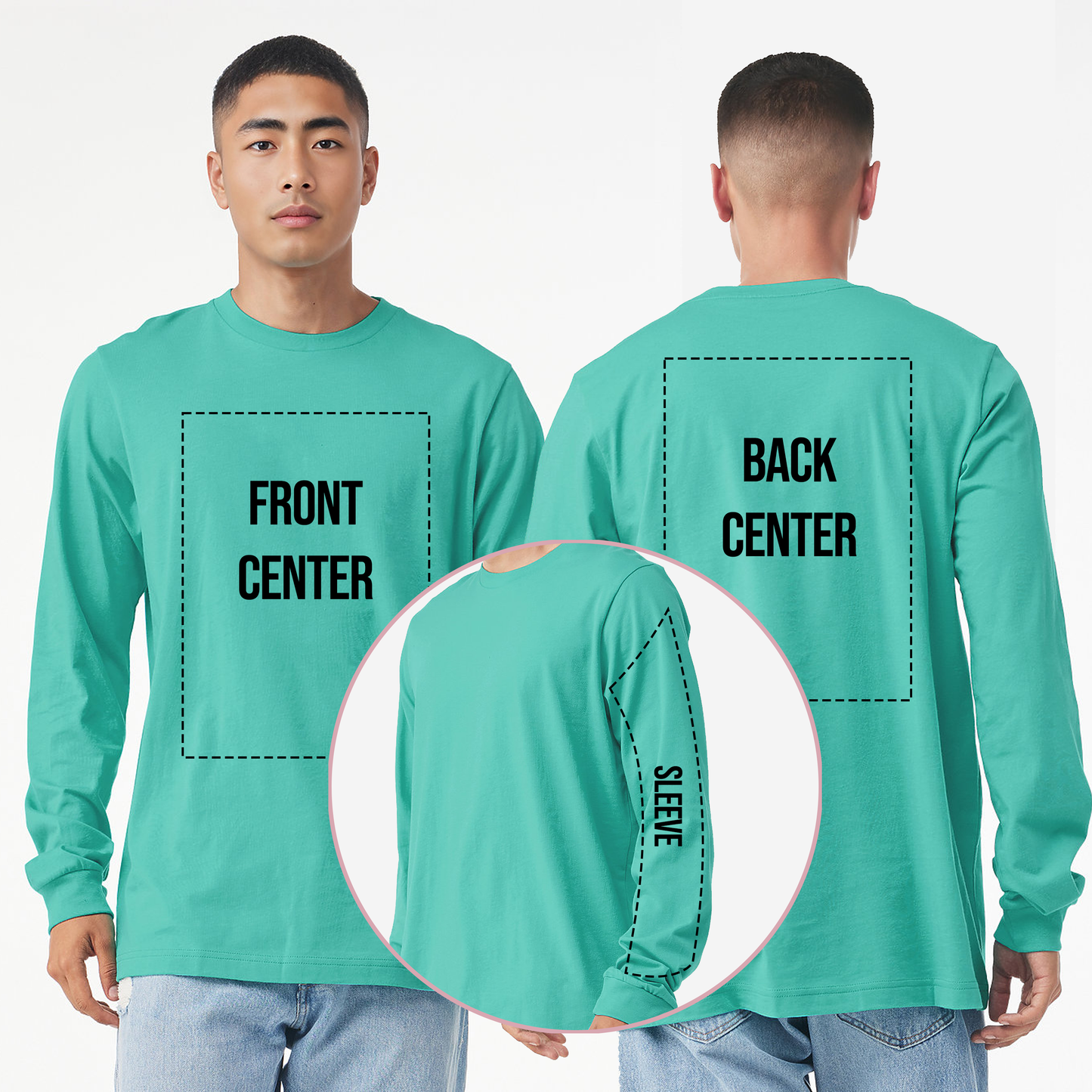 Bella Canvas 3501 - Long Premium Sleeve