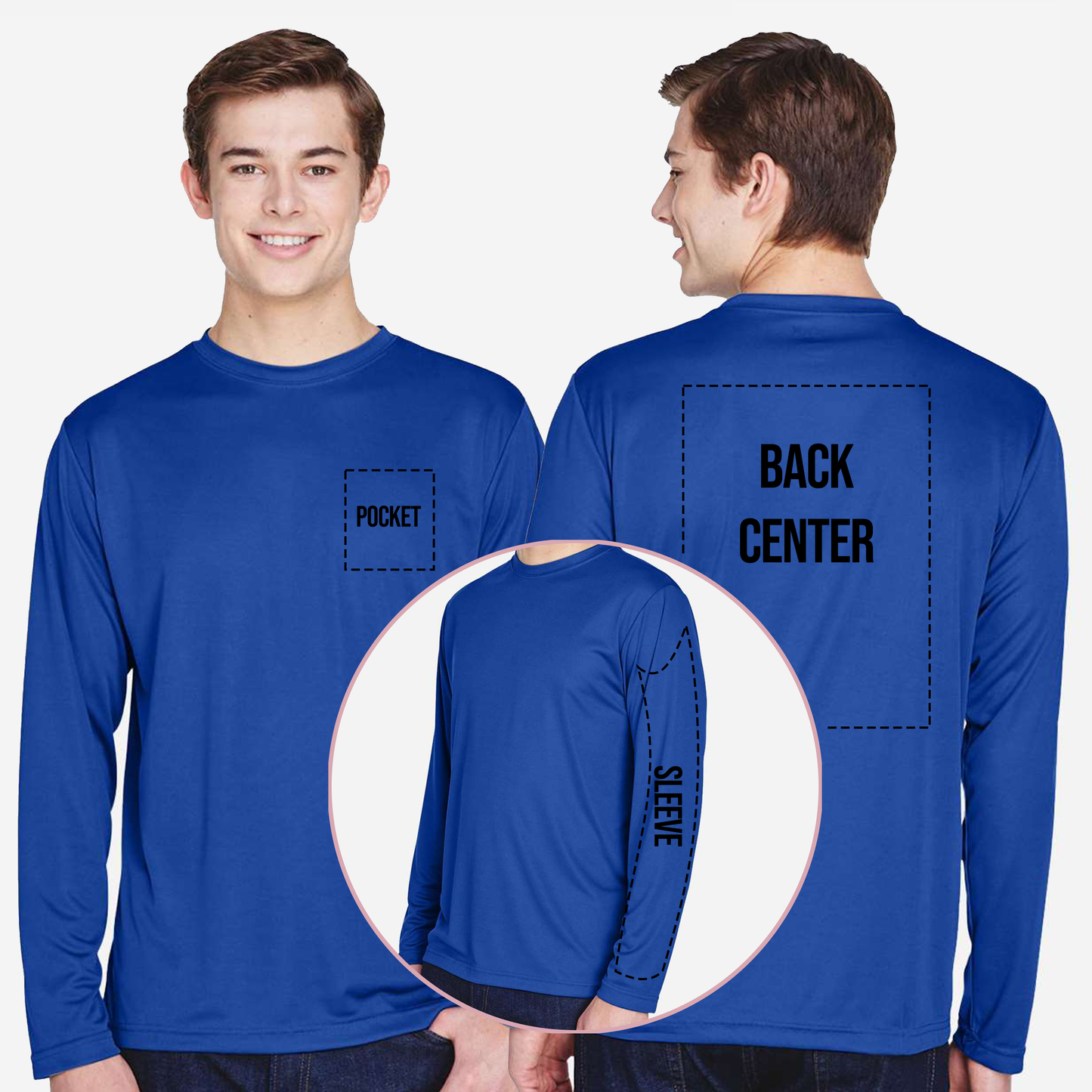 Team 365 TT11L - Performance Long Sleeve T-Shirt