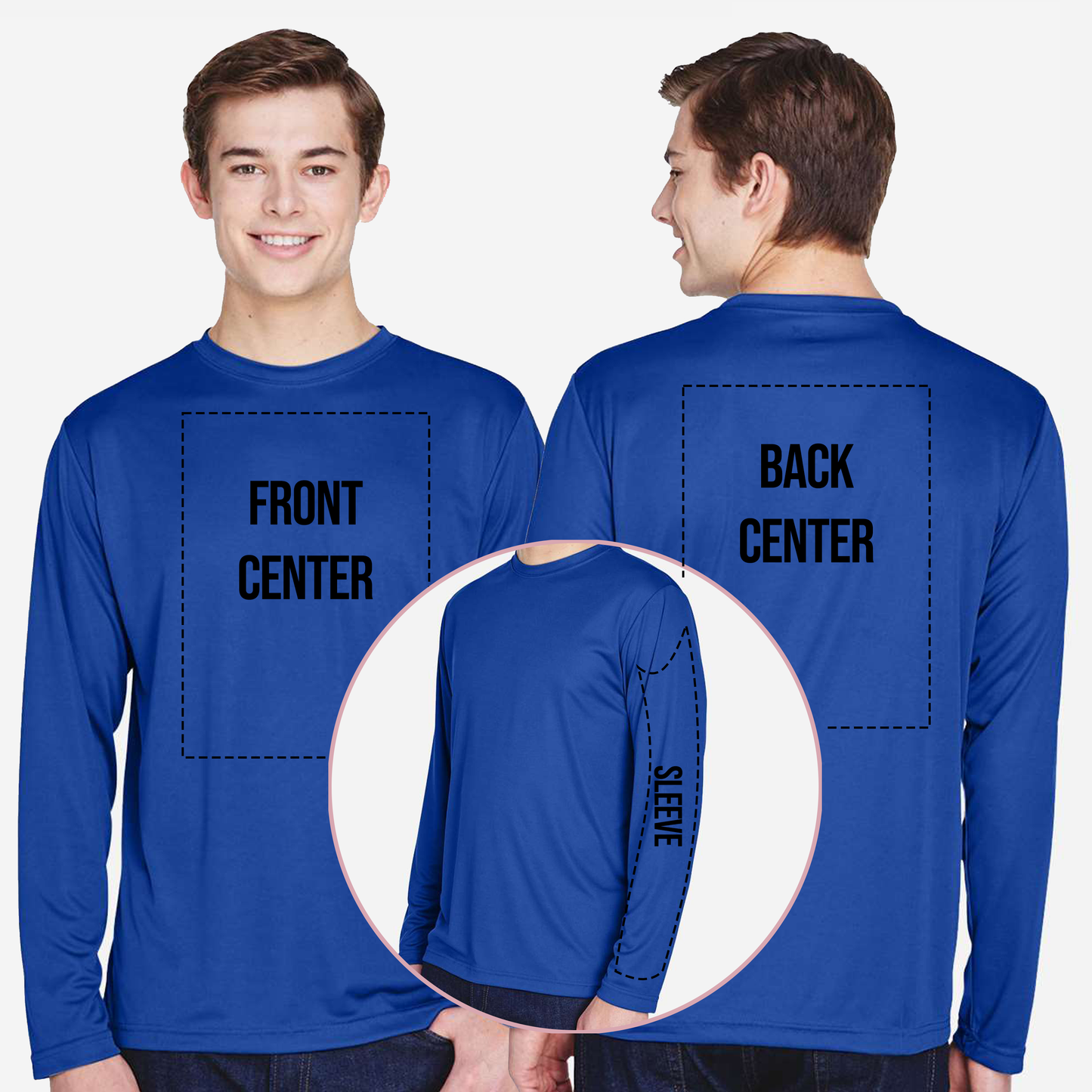 Team 365 TT11L - Performance Long Sleeve T-Shirt